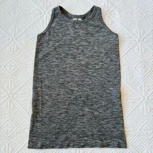 Athleta High Neck Racerback Tank Top Size S Gray